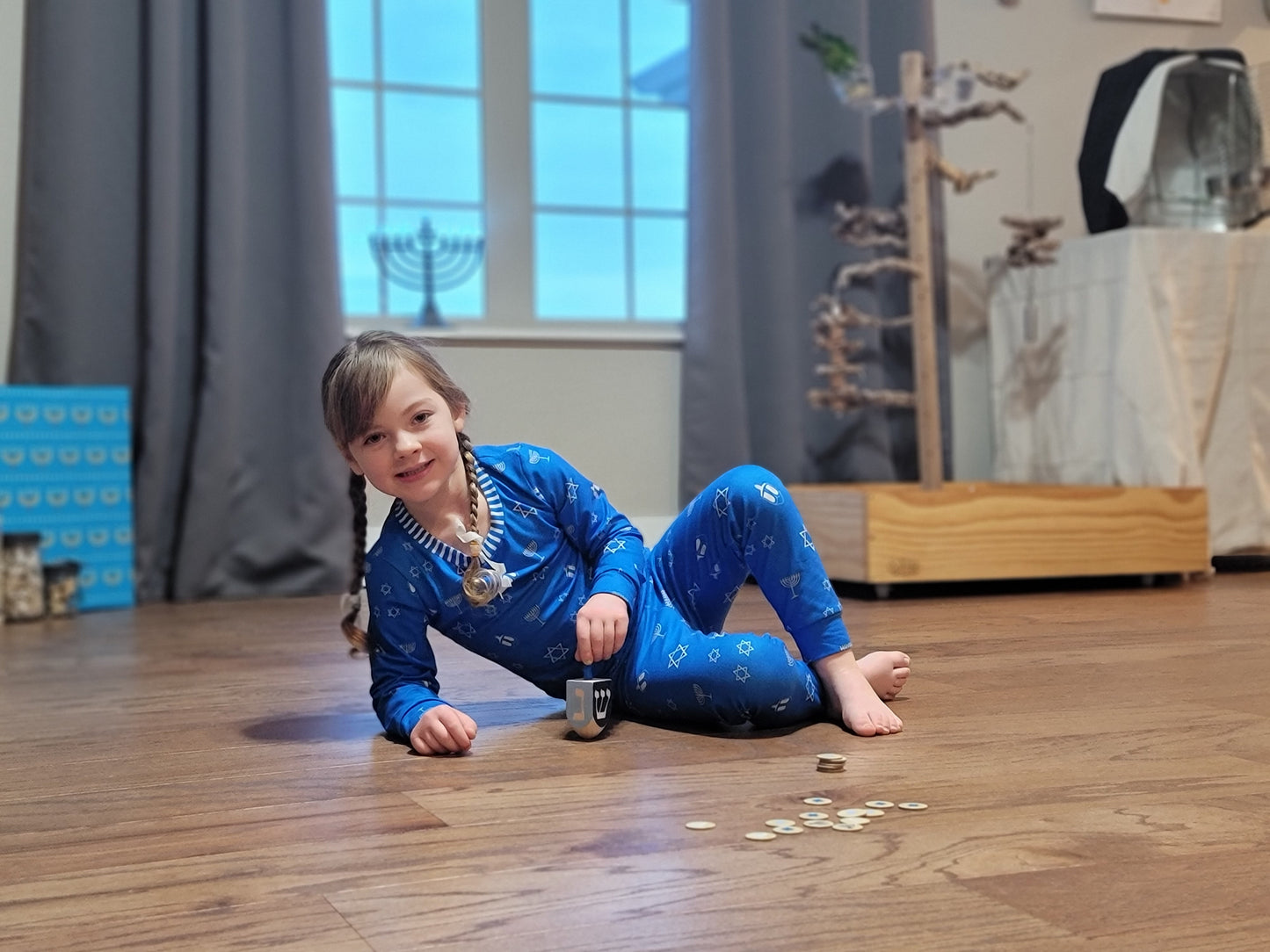 Kid's Cozy Style HANUKKAH Family-Matching PJs