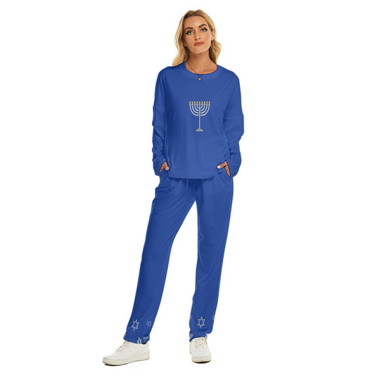 Lady's Pocket Style HANUKKAH Family-Matching PJs