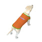 Dog Tank Top-Orange and Green M-2XL