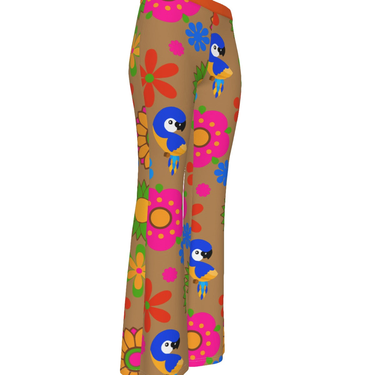 Lady's Flower Pop Flair Leggings Pants