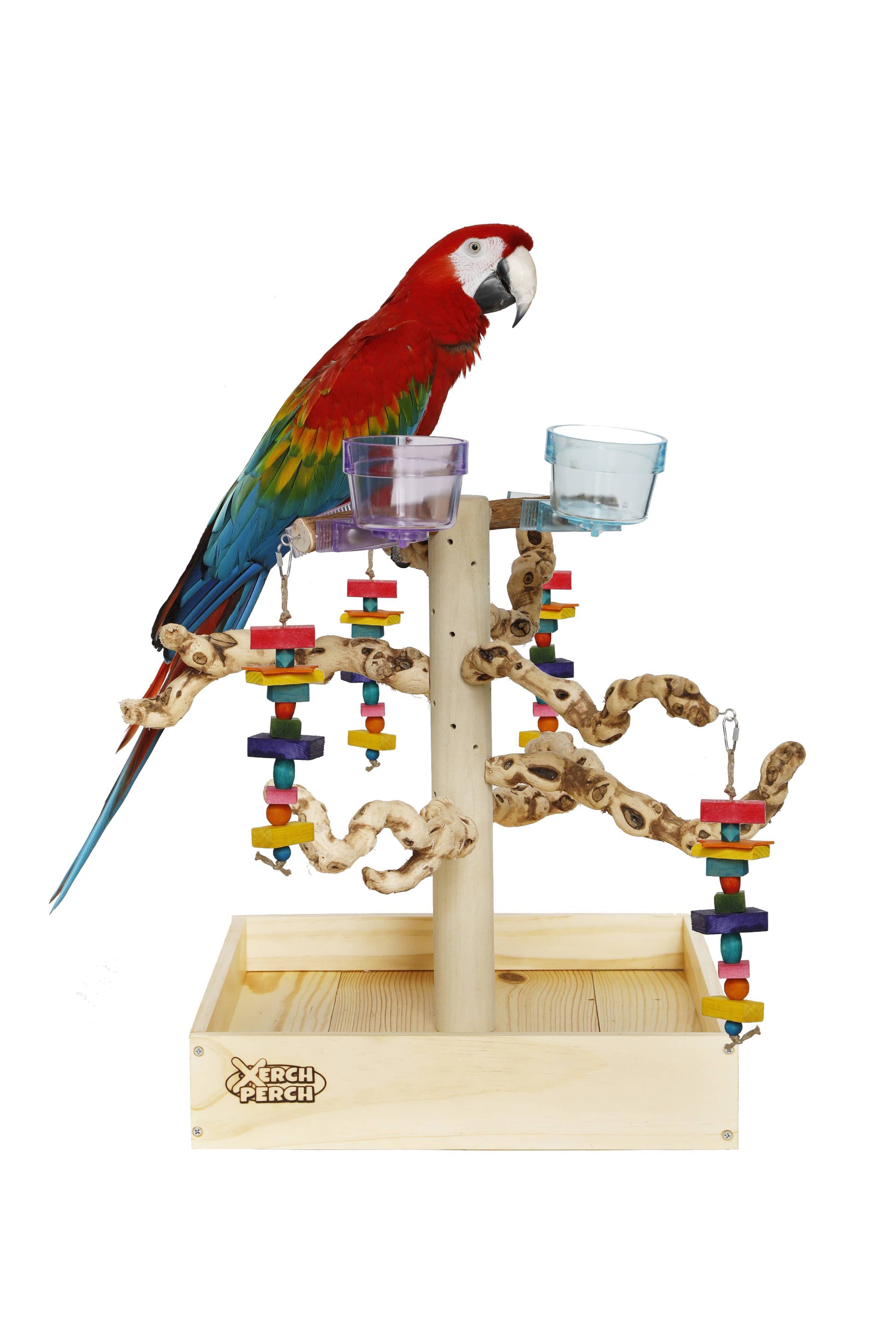 Natural Wood Parrot Stand Perch, Xerch Perch, The Parrot Mom, Bird Tree, Parrot Play Stand, Wood Tree Perch, Macaw Perch, Bird Tree Stand, Bird T Stand, Modular Parrot Tree Stand, Bird Playstand, Dragon Wood, Grape Wood