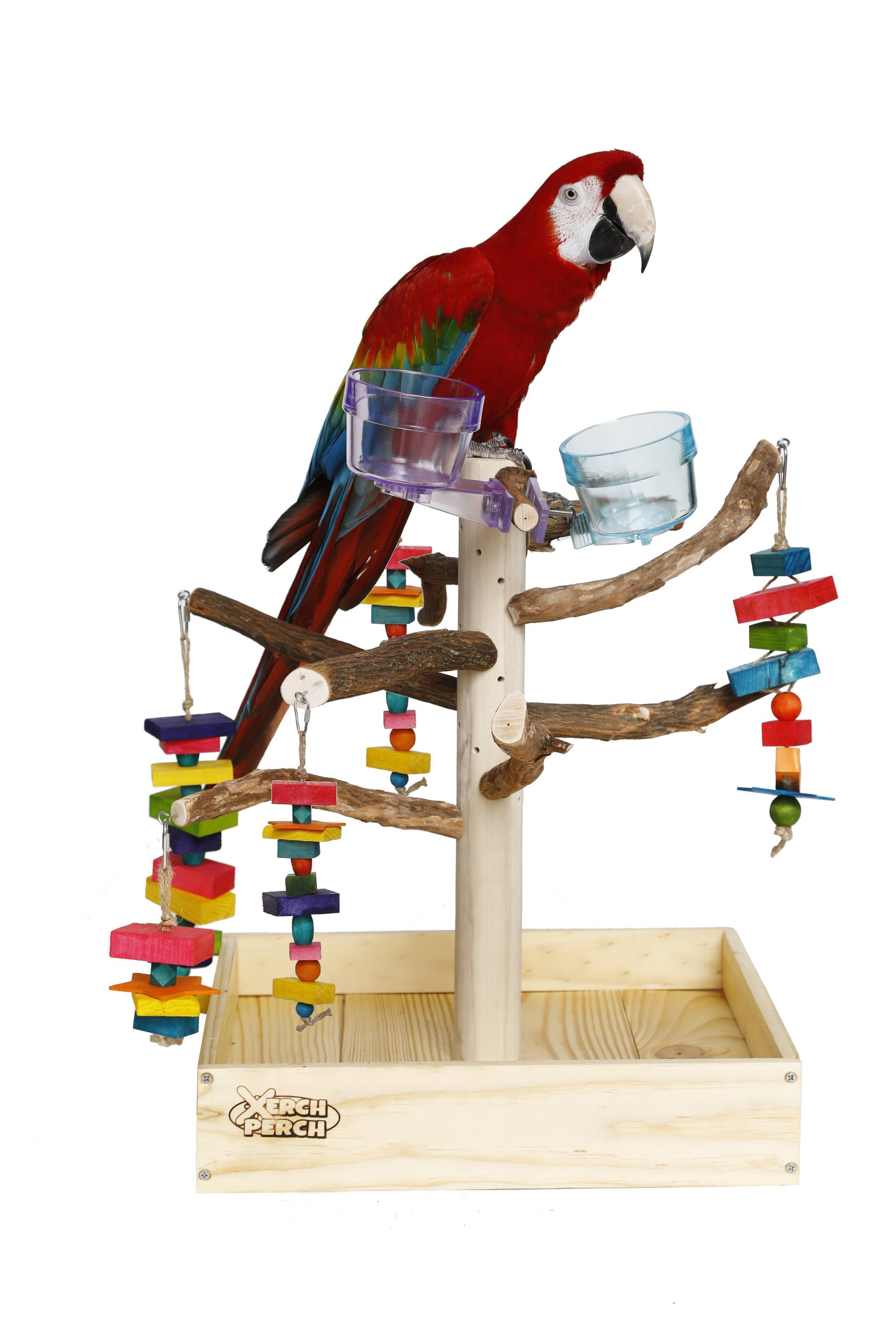 Natural Wood Parrot Stand Perch, Xerch Perch, The Parrot Mom, Bird Tree, Parrot Play Stand, Wood Tree Perch, Macaw Perch, Bird Tree Stand, Bird T Stand, Modular Parrot Tree Stand, Bird Playstand, Dragon Wood, Grape Wood