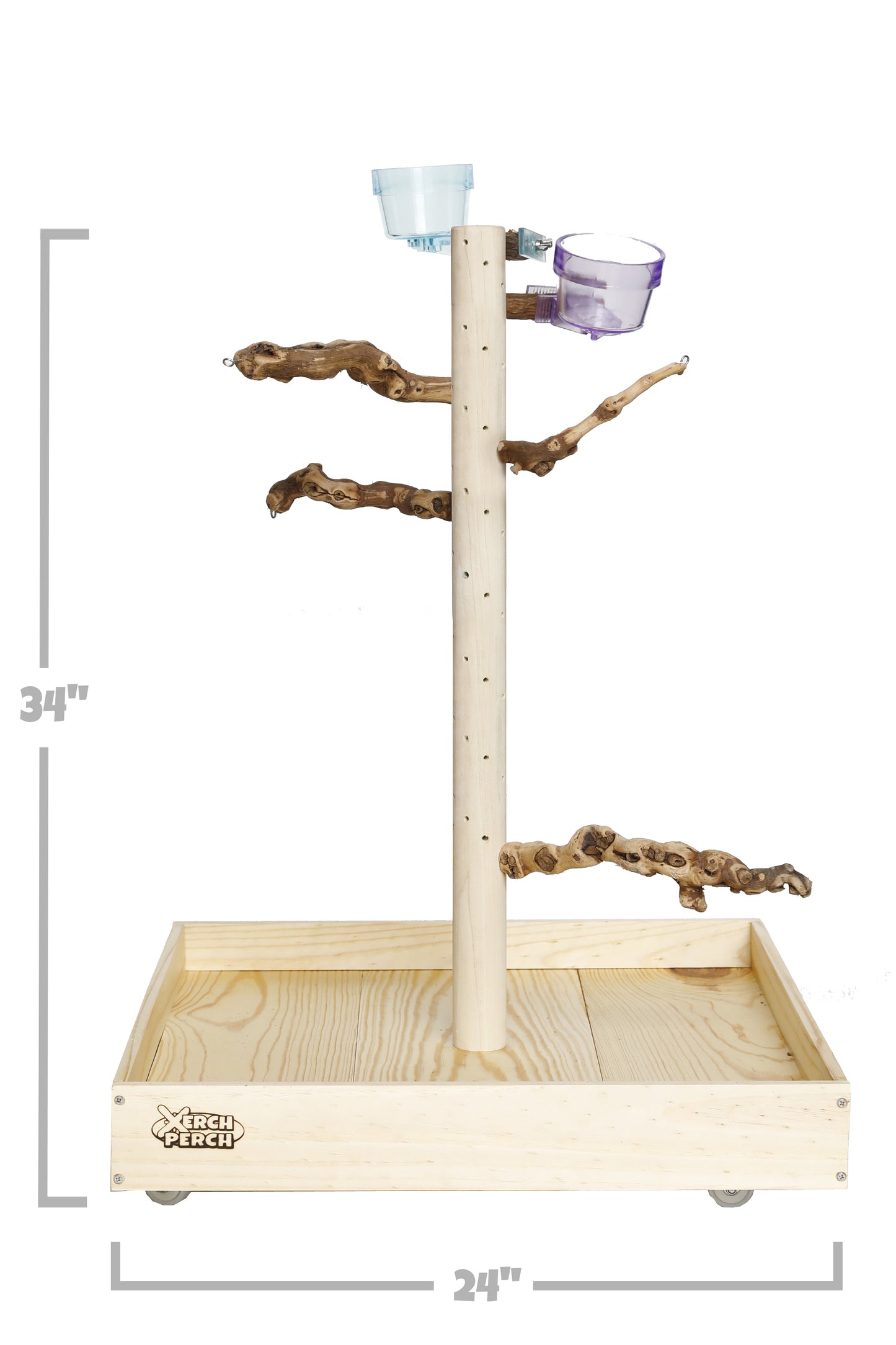 Natural Wood Parrot Stand Perch, Xerch Perch, The Parrot Mom, Bird Tree, Parrot Play Stand, Wood Tree Perch, Macaw Perch, Bird Tree Stand, Bird T Stand, Modular Parrot Tree Stand, Bird Playstand, Dragon Wood, Grape Wood