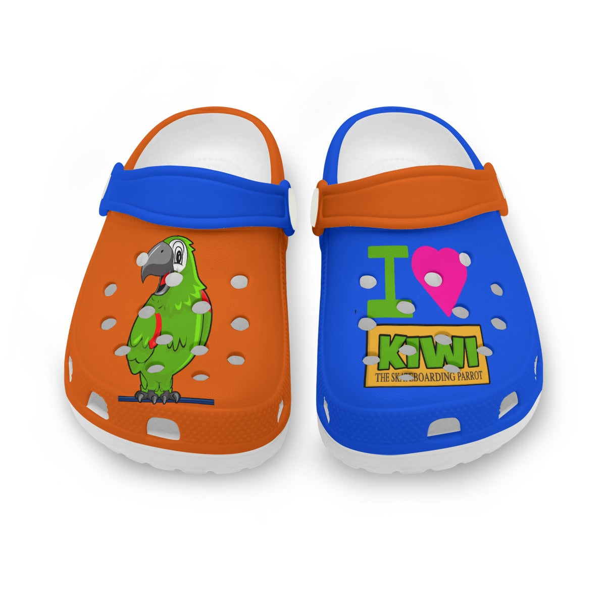 Kid's I Love Kiwi Slip On Clogs