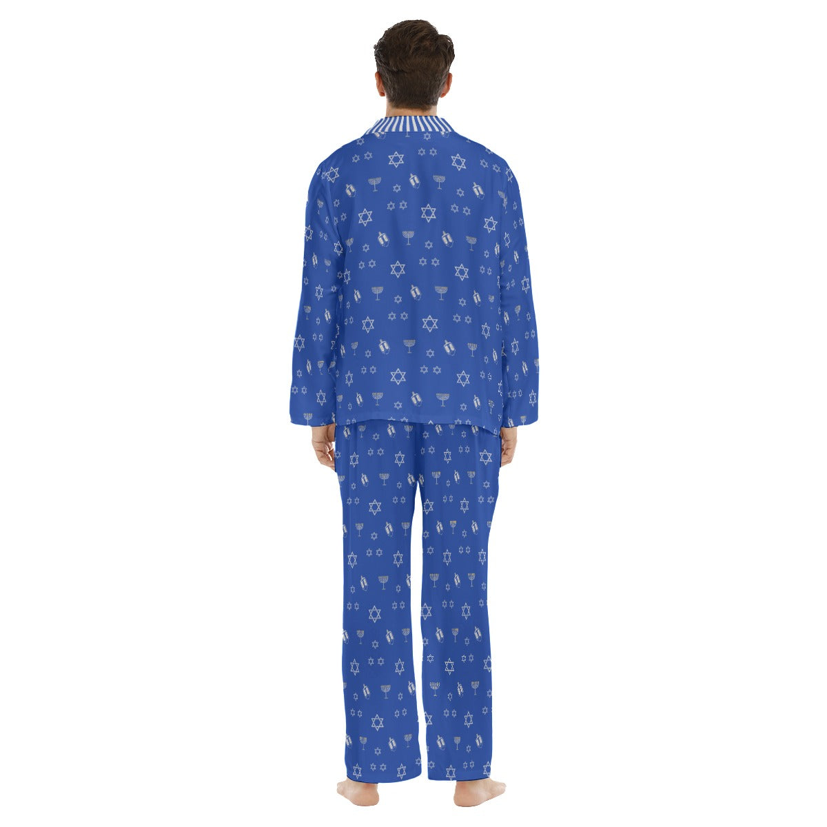 Men's Lapel Style HANUKKAH Family-Matching PJs