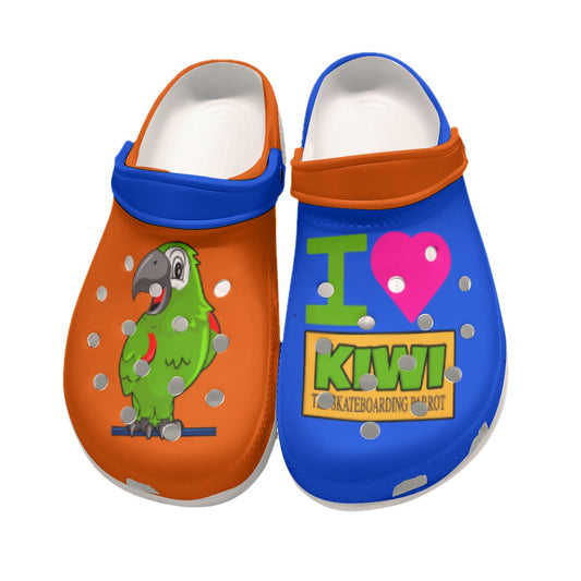 Men's I Love Kiwi Slip On Clogs Shoes