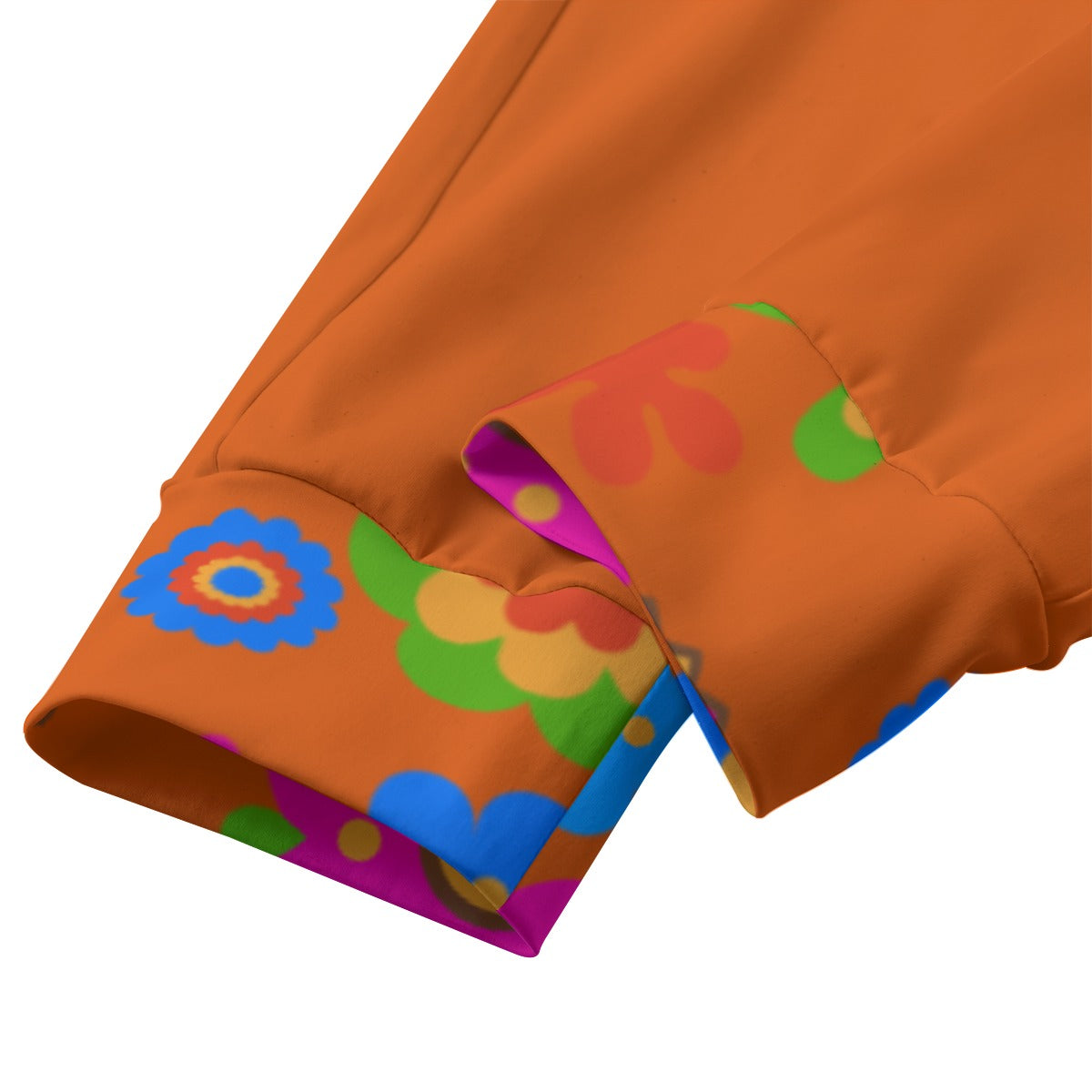 Lady's Flower Pop Orange Leggings