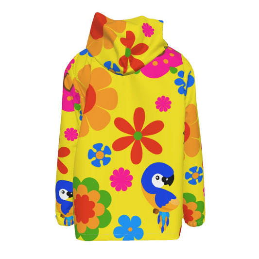 Flower Pop Yellow Wind Jacket