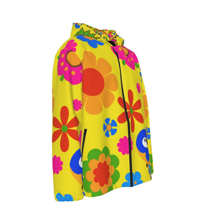 Flower Pop Yellow Wind Jacket